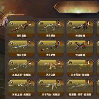 穿越火线成品账号317，，L.102荣耀元帅，13传说/66  王者/9炫金/261英雄